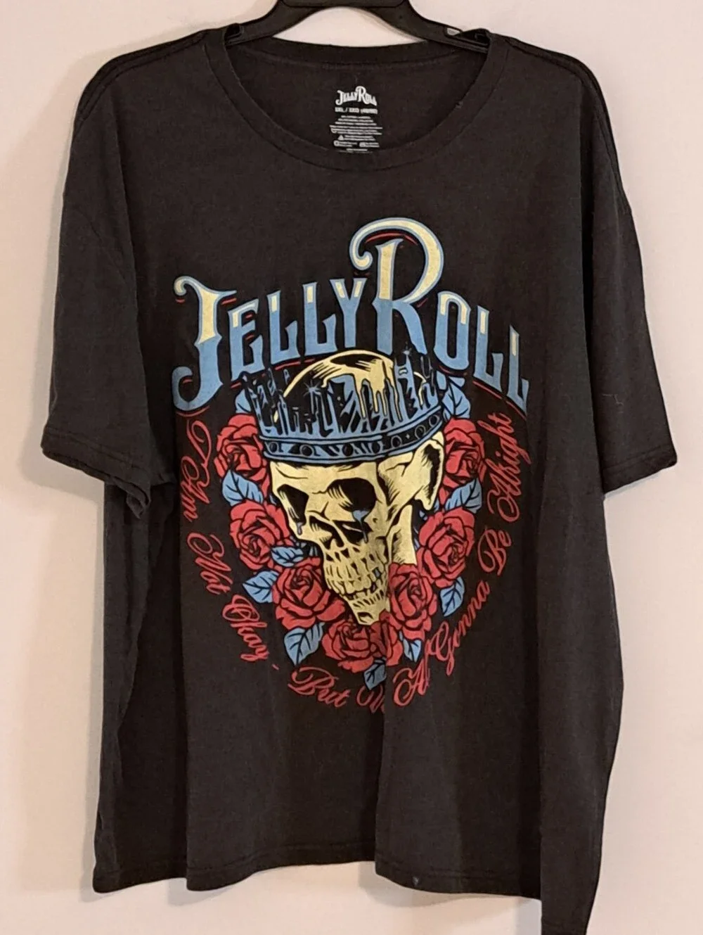 NWT Black Graphic Tee - Men's Casual Shirt Men's Size 3XL - Picture 4 of 7